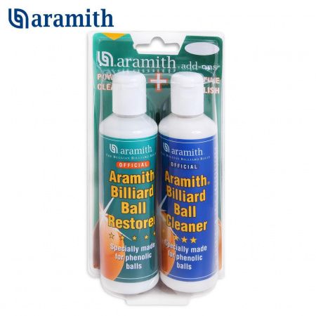Набор для реставрации и чистки шаров Aramith Ball Restorer & Cleaner 2x250мл блистер